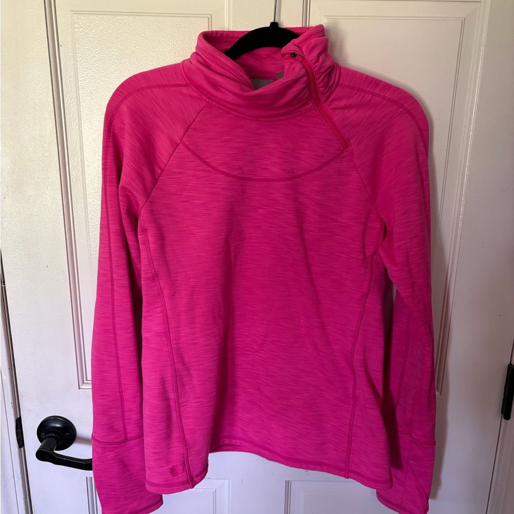 Athleta Hot Pink Pullover Hoodie